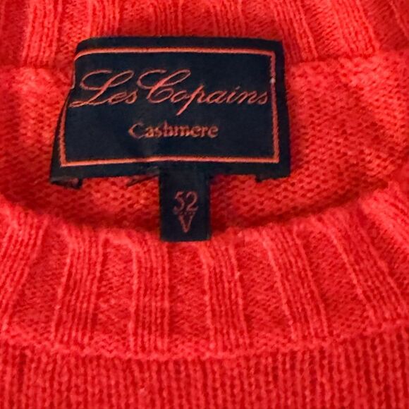 Les Copains Men’s Italian Cashmere Crewneck Pull Over Sweater. IT size 52 (L). - Picture 4 of 6